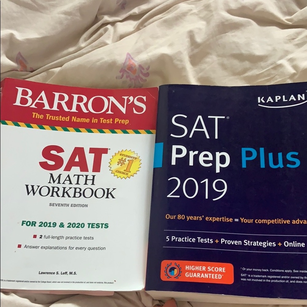SAT practice books